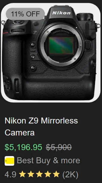 Cámara profesional Nikon D850 con precio